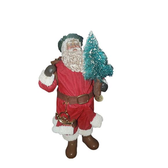 VTG The American Artist Clothtique Collection Santa "Out of the Forest" - Picture 1 of 5